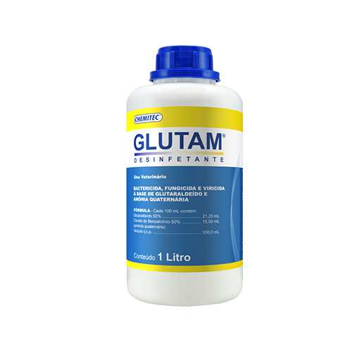 Desinfetante Glutam  1L Chemitec