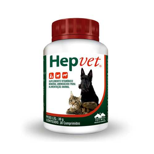 HEPVET 30 COMPRIMIDOS | Vetnil