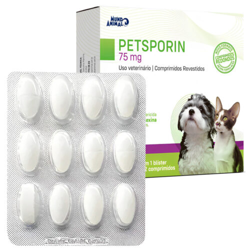 Petsporin 75 mg 12 Comprimidos