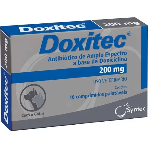 Doxitec 200mg - 16 comprimidos